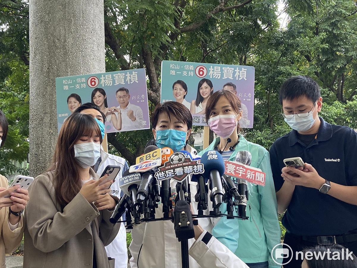 無黨籍台北市長候選人黃珊珊。 圖：周煊惠 / 攝
