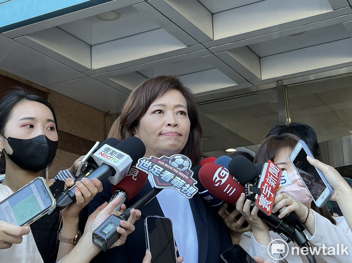 民進黨新竹市長候選人沈慧虹。 圖：林朝億/攝