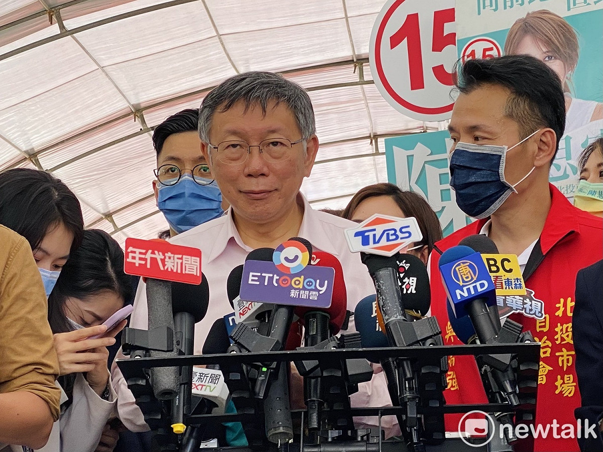 台北市長柯文哲。 圖：周煊惠 / 攝