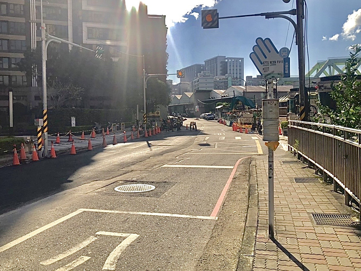 原站位恢復停靠。 圖：新北市交通局提供