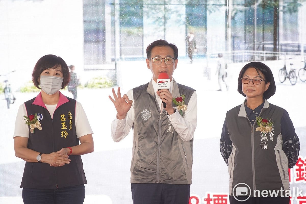 鄭運鵬表示，會在選戰最後的20天努力爭取最後勝利，讓鄭文燦的好成績可以有下一步的黃金八年。 圖：林昀真／攝