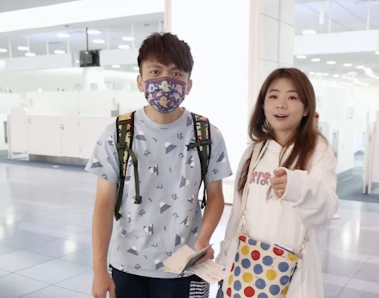 蔡阿嘎近日到日本旅行。 圖：翻攝自蔡阿嘎Life YT頻道