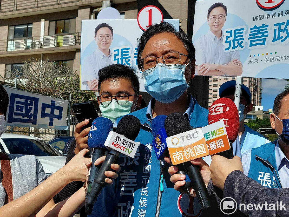 張善政批綠營執政這麼多年，為何現在才倉促端出1200首都通月票政策，顯然都是為了選舉。 圖：林昀真／攝