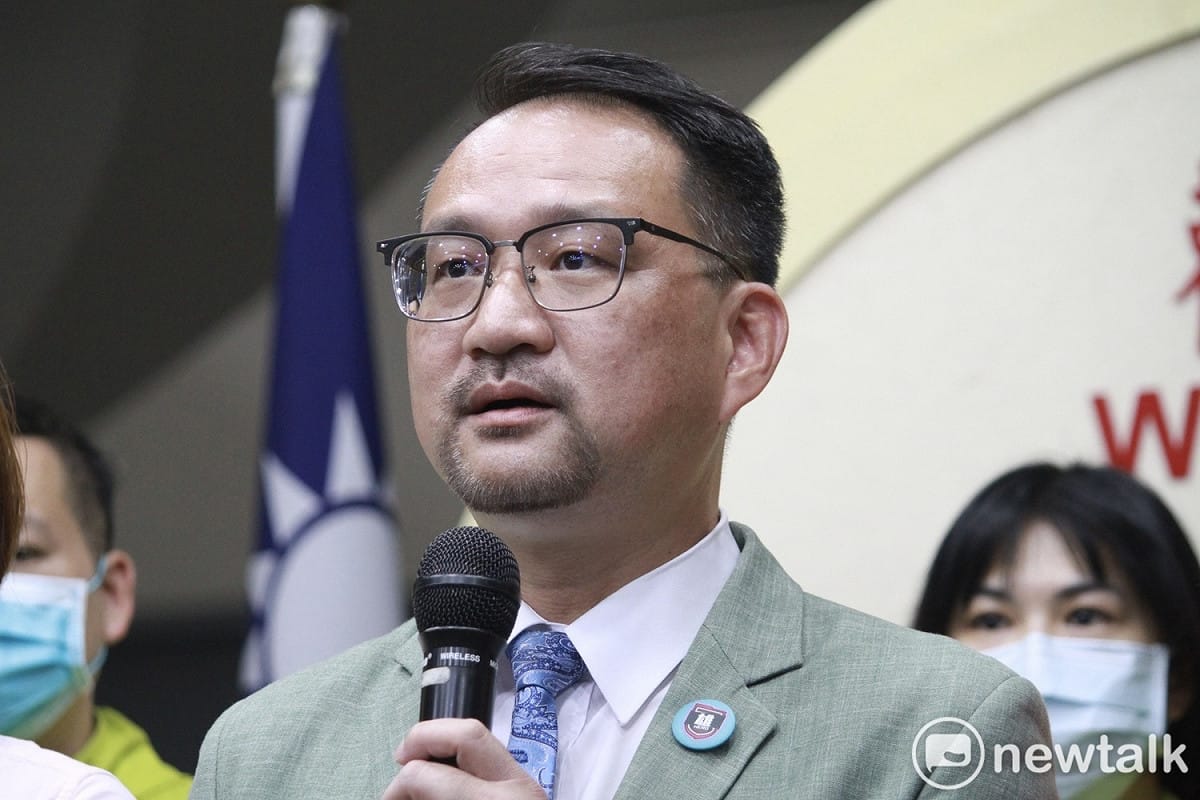 民進黨台北市議員阮昭雄宣布投入台北市中山北松山立委補選。 圖：周煊惠 / 攝（資料照）