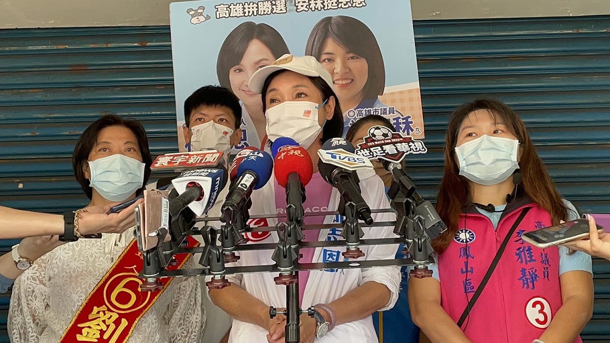 柯志恩批陳其邁對槍擊案掌握不確實。 圖：柯志恩競辦提供