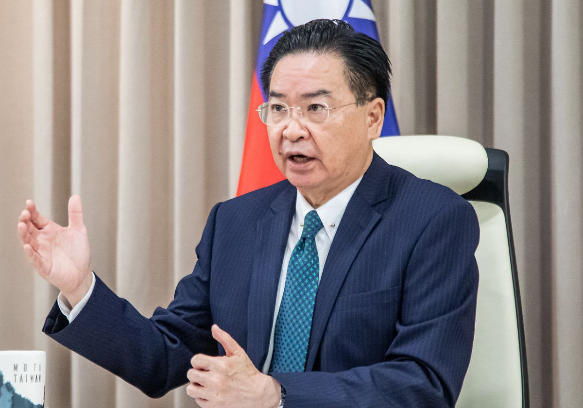 外交部長吳釗燮重申建構民主晶片之全球供應鏈韌性以對抗威權擴張。 圖：外交部提供(資料照片)