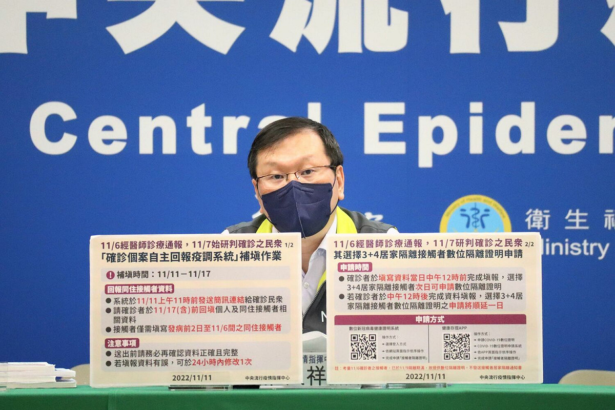 中央流行疫情指揮中心發言人莊人祥 圖：中央流行疫情指揮中心/提供