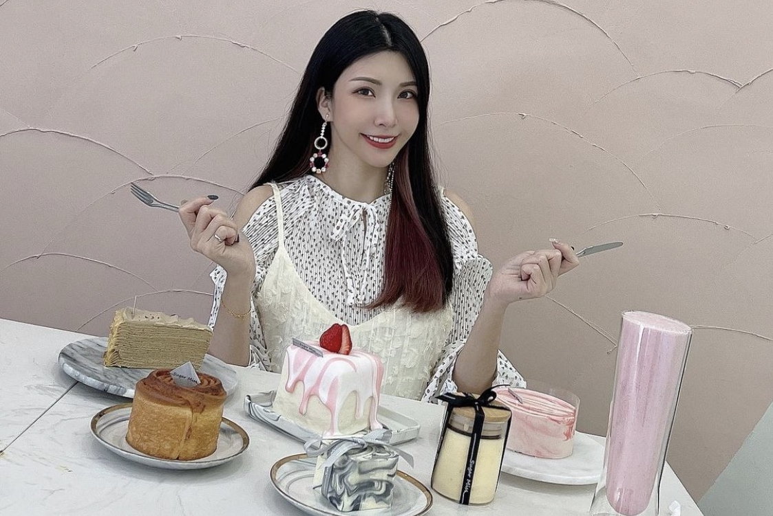 「國光女神」Lala蘇心甯推薦高雄美食。 圖：高雄市觀光局提供