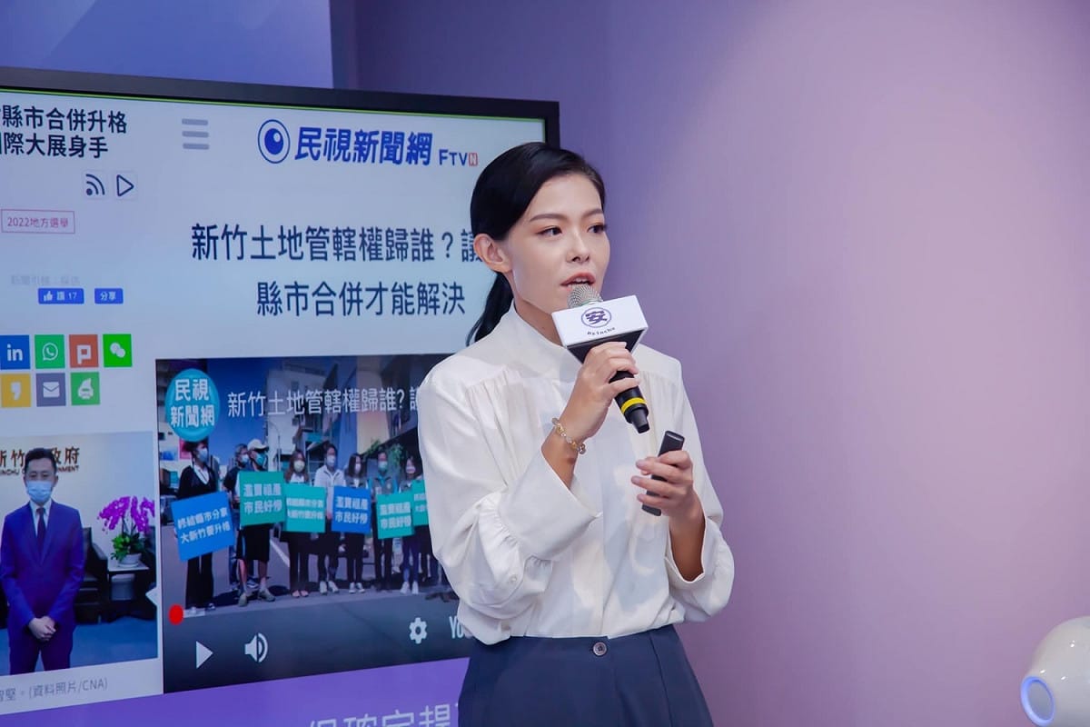 民眾黨新竹市長候選人高虹安。 圖：翻攝自高虹安臉書(資料照)