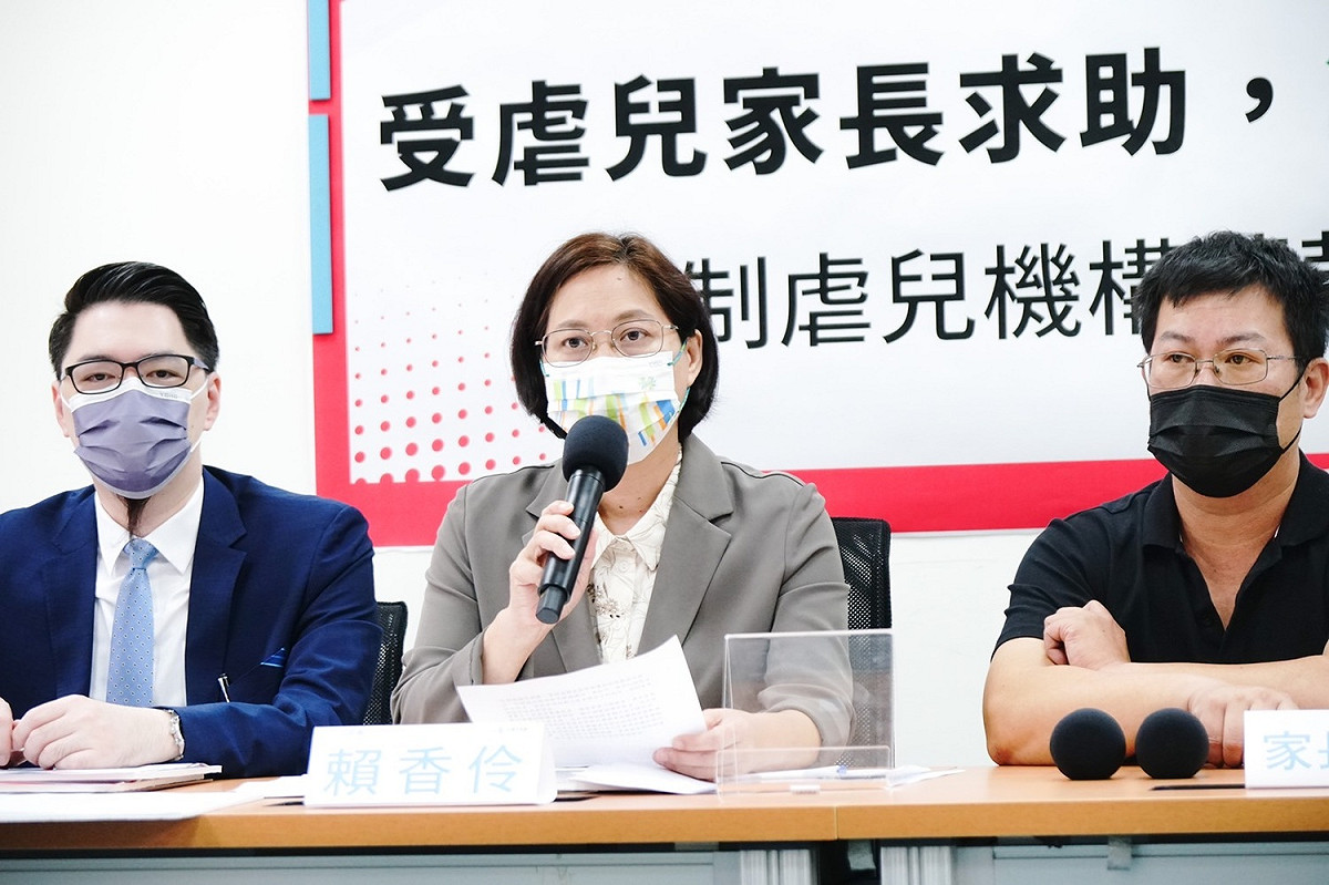 賴香伶批鄭文燦鄭文燦忙著輔選，卻不願與受虐孩童家長見面。 圖：賴香伶辦公室／提供