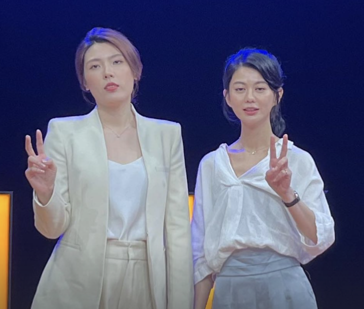 網紅理科太太和白癡公主合作開設新節目《多理多知》。 圖：翻攝自白癡公主IG