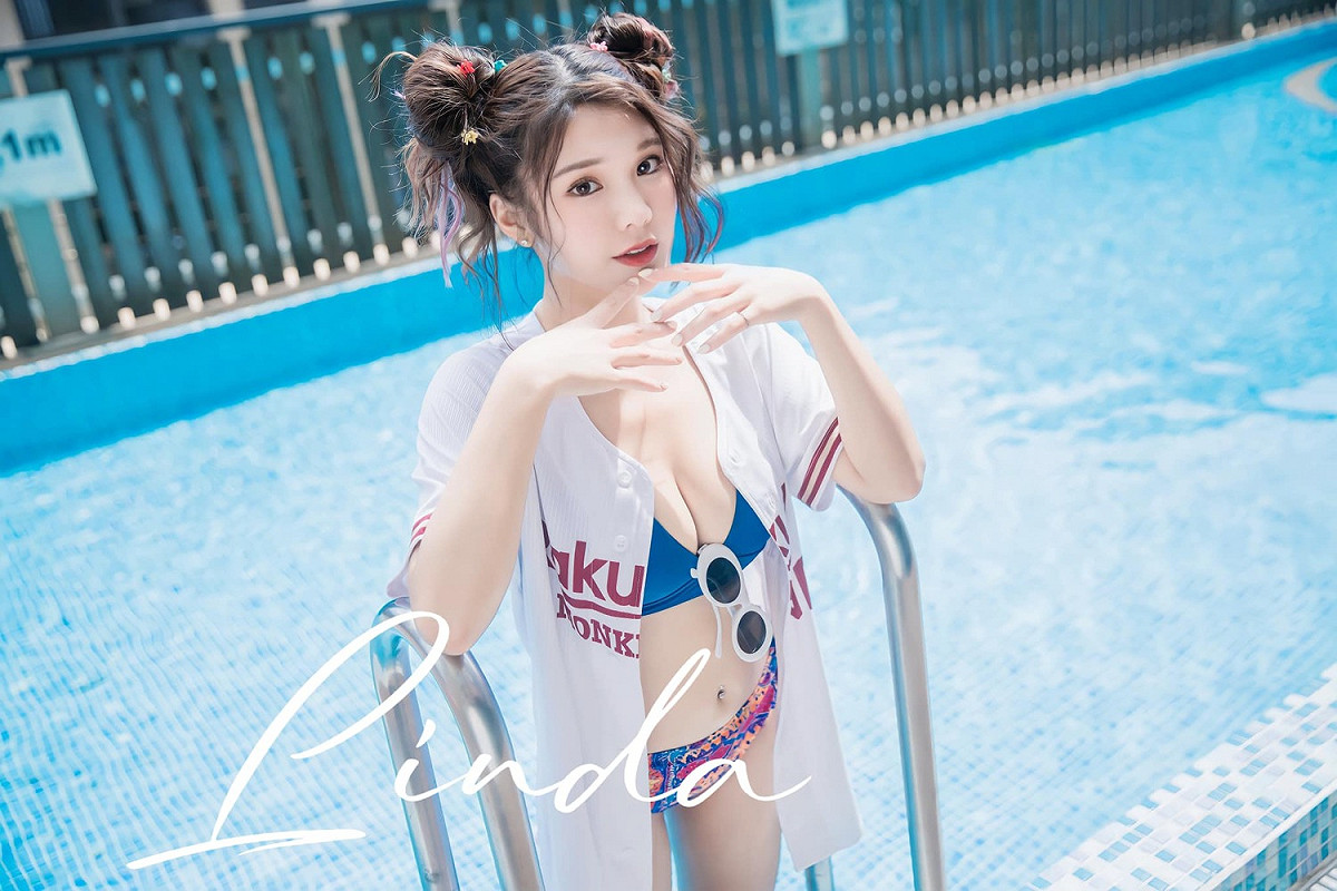 琳妲是中職啦啦隊「樂天女孩」成員。 圖：翻攝自IG/linda831212