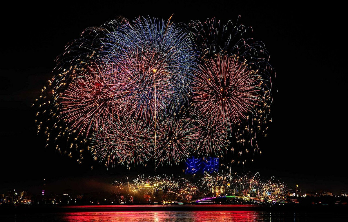 2023年的花火節預計在4月20日至6月29日在觀音亭園區登場。 圖：翻攝自澎湖國際海上花火節臉書