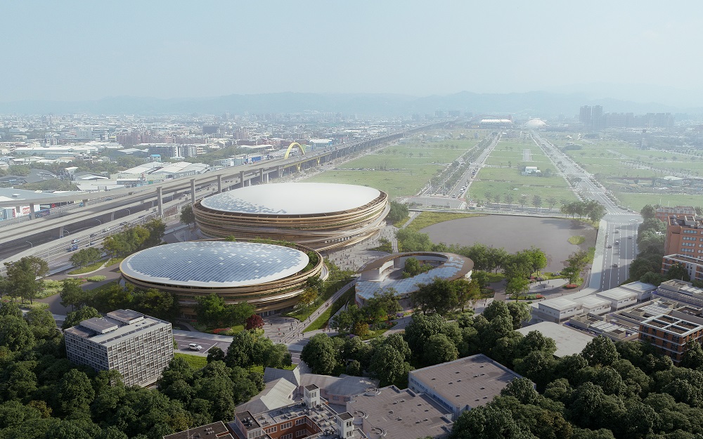 台中巨蛋雖完成設計，但連動工都遙遙無期。 台中市政府/提供