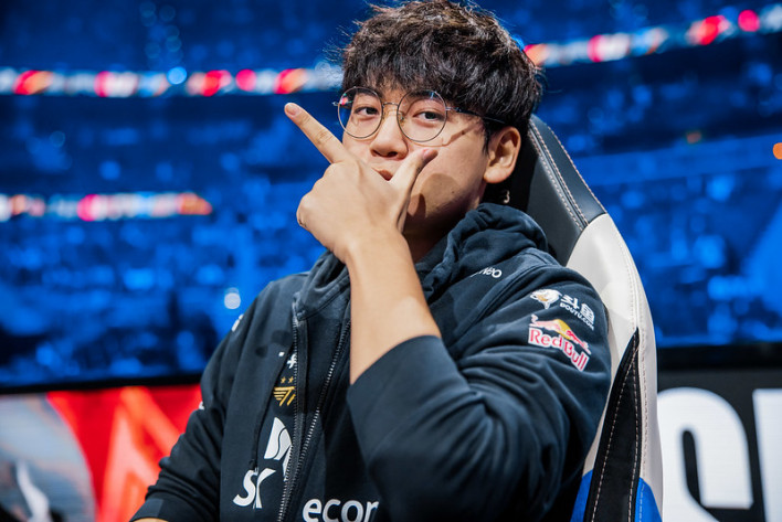 韓國知名豪門戰隊「T1」的《英雄聯盟》選手Gumayusi。 圖：翻攝自Riot Games
