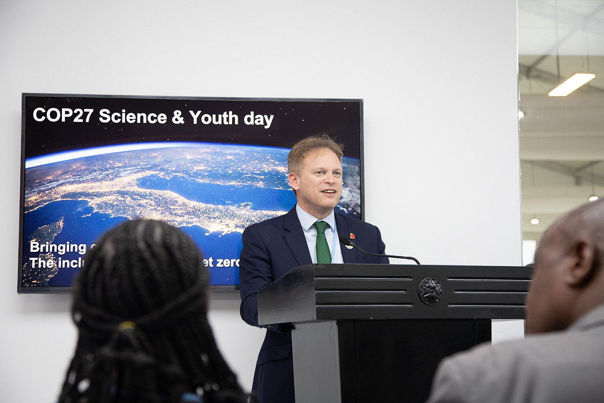 英國商業、能源和產業戰略大臣夏普斯（Grant Shapps）。 圖：翻攝自夏普斯推特（資料照）