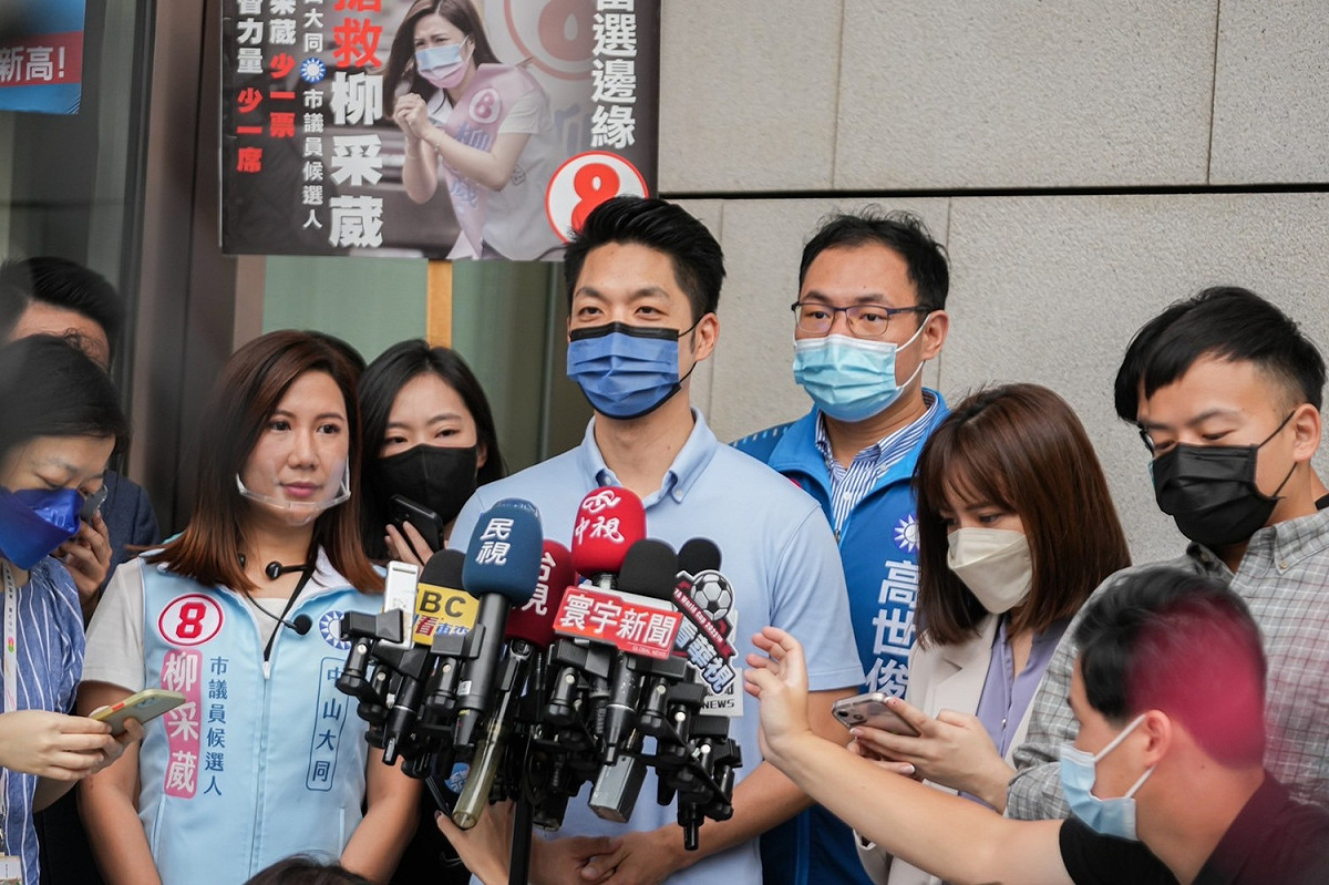 國民黨台北市長候選人蔣萬安。 圖：蔣萬安競選辦公室/提供