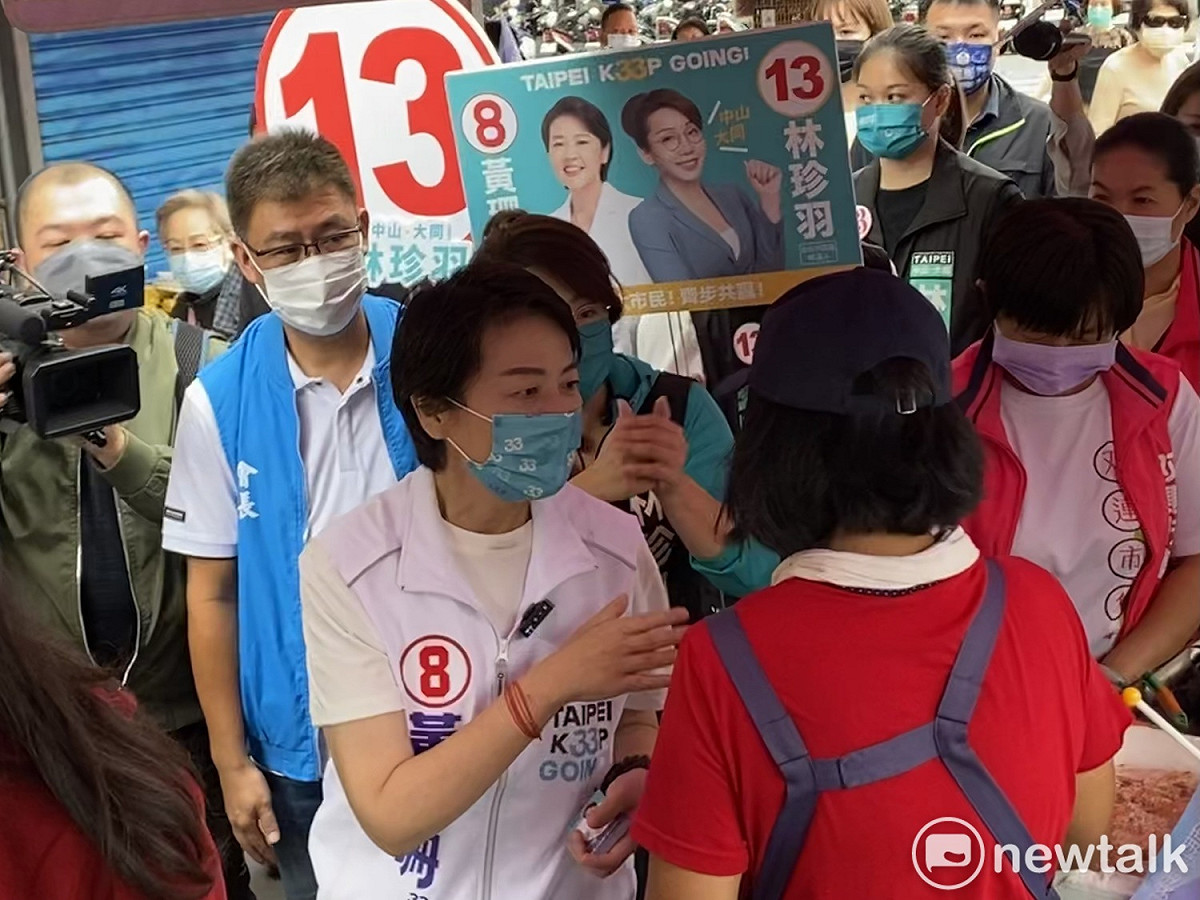 無黨籍台北市長候選人黃珊珊。 圖：周煊惠 / 攝（資料照）