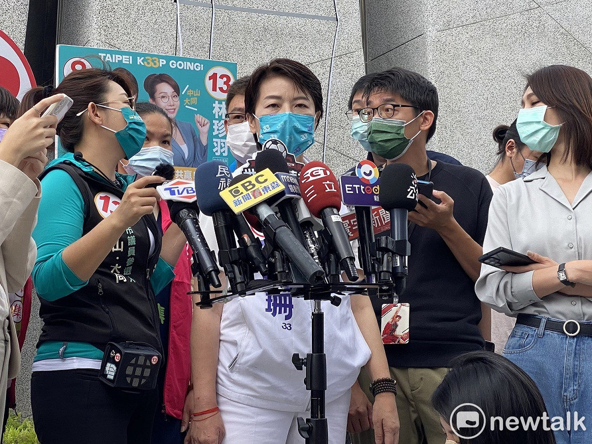 無黨籍台北市長候選人黃珊珊。 圖：周煊惠 / 攝