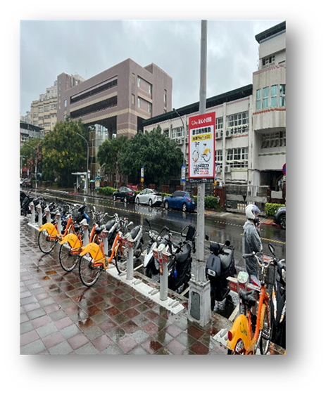 YouBike租賃站。 圖：新北市交通局提供