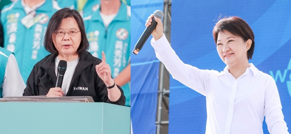 盧秀燕說，蔡英文又要來罵她和王惠美。 新頭殼合成
