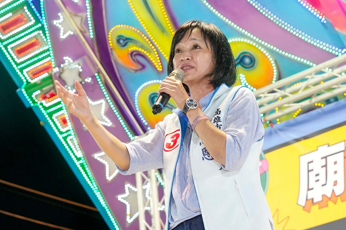 柯志恩批陳其邁卡高雄統籌分配款，反被酸打臉韓國瑜。 圖：柯志恩競辦/提供（資料照）
