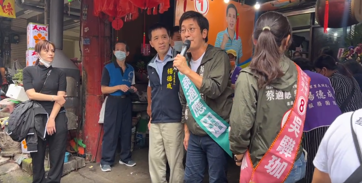 蔡適應針對停電指控，酸謝國樑「你實在是鬼扯超級的厲害」。 圖：翻攝自蔡適應臉書