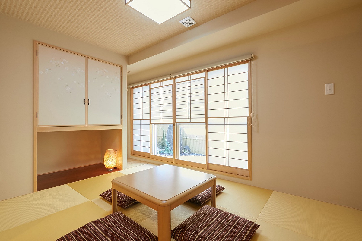 「CONDOMINIUM HOTEL欅庵」是東京地區較為罕見的和室公寓式飯店。 圖：CONDOMINIUM HOTEL欅庵/提供