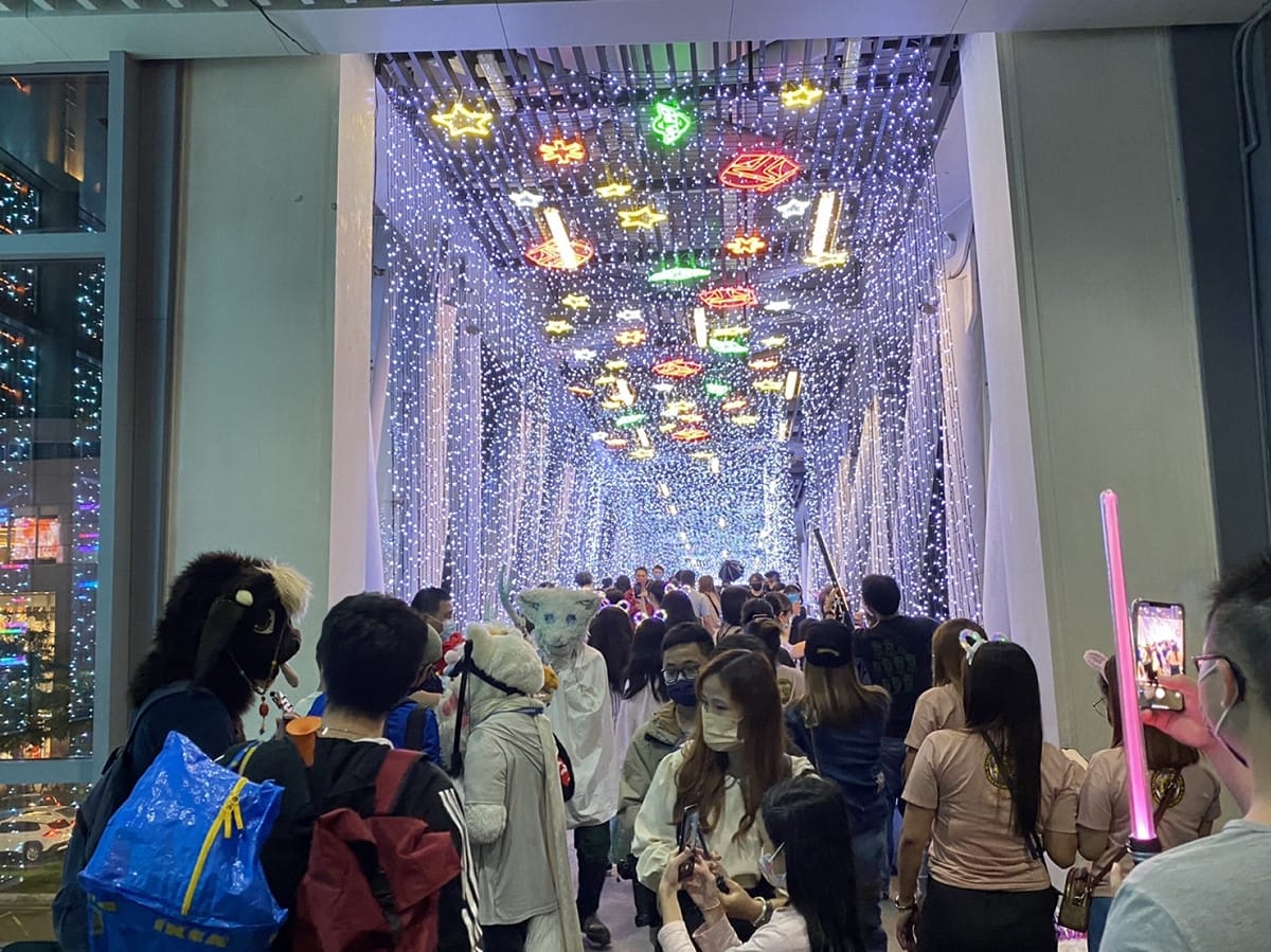 新北歡樂耶誕城運用藍海策略，以不同的方式來行銷新北市。 圖：新北市觀旅局提供