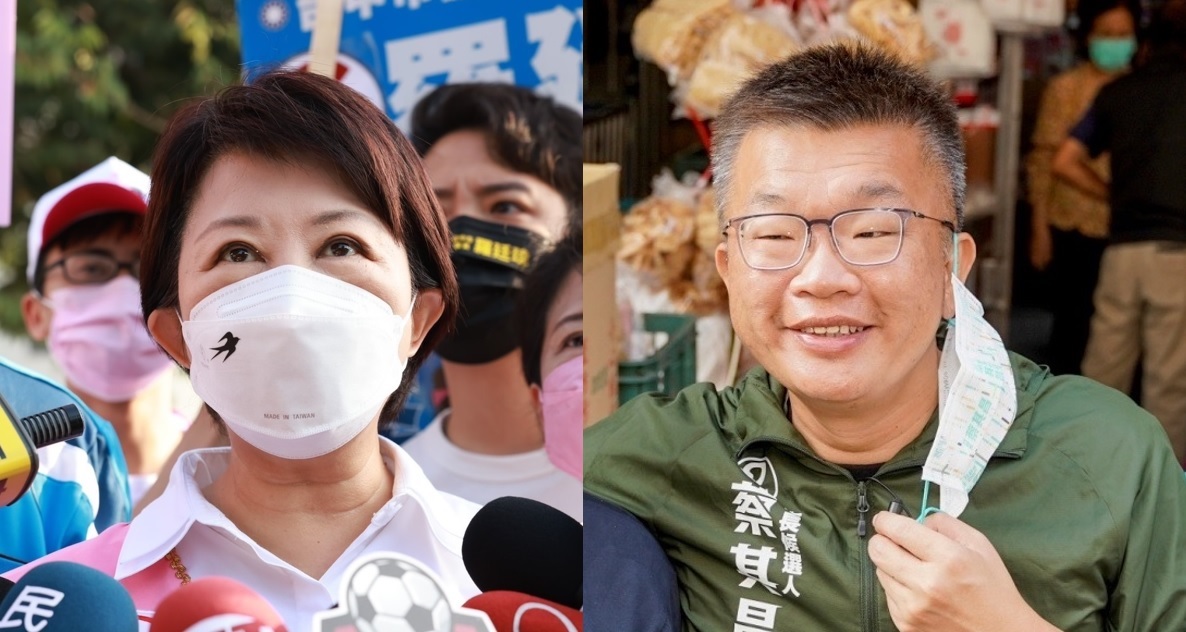 盧秀燕說：「2022選對人、走對的路，2024才有改變的機會。」蔡其昌回應：「祝福盧秀燕繼續追逐她的總統夢，11月26日台中市長的選舉請投蔡其昌。」 新頭殼合成