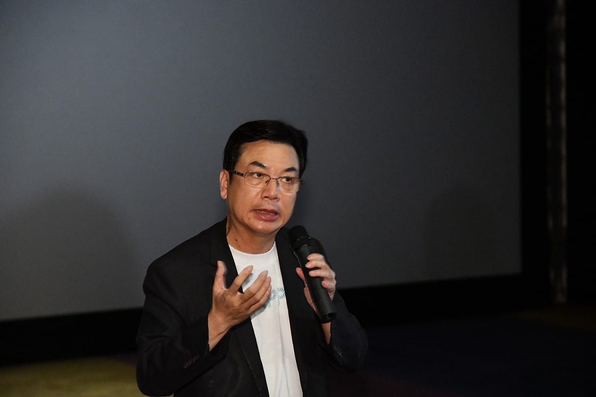 劉和然表示，新北市長年以實際行動支持紀實影像創作，即將邁入第13年的「新北市紀錄片獎」徵件競賽的優選影片拍攝基金，更是提供許多導演拍攝的第一桶金。 圖：新北市新聞局提供