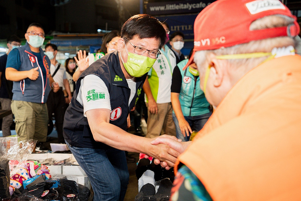 民進黨新北市長候選人林佳龍。 圖：林競辦提供