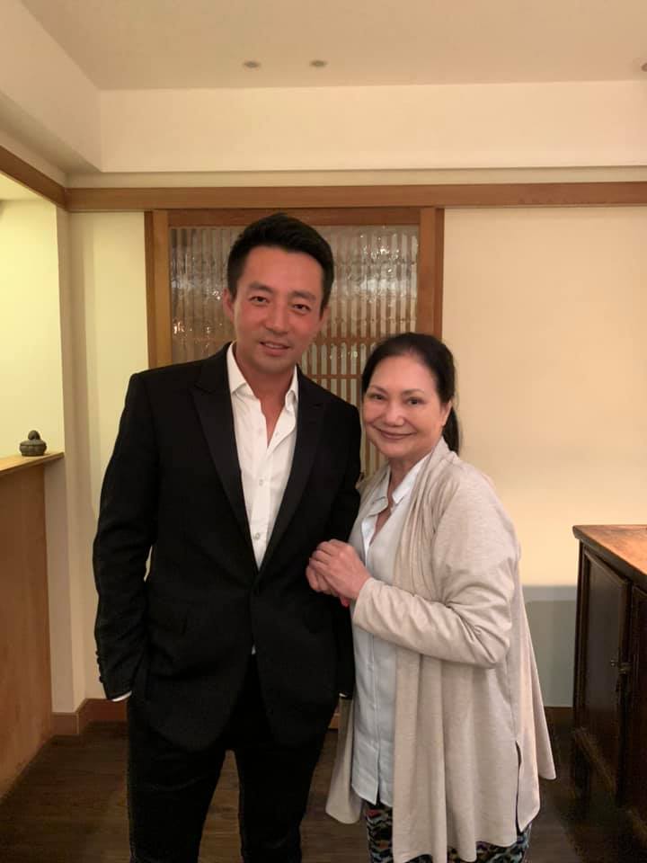 S媽過去和汪小菲的合照。 圖：翻攝自臉書/黃春梅