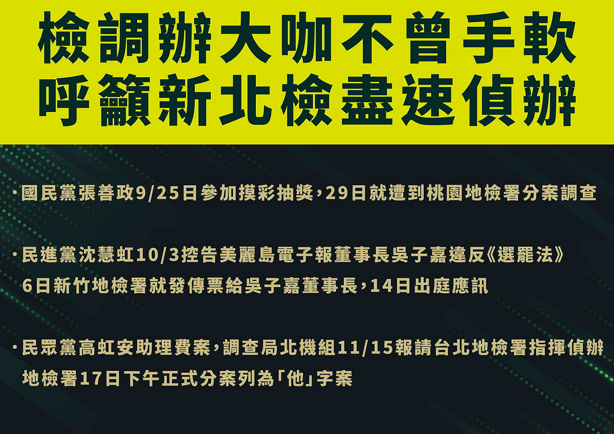 國民黨新北市議員候選人廖先翔、林鼎超記者會手板圖。 圖：侯友宜選辦提供
