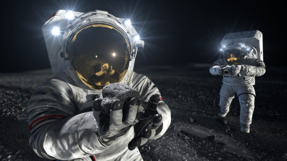 NASA高層透露，按照目前研發進度，太空人有機會在2030年之前，在月球表面常駐生活和進行科學研究。 圖：翻攝自NASA官網