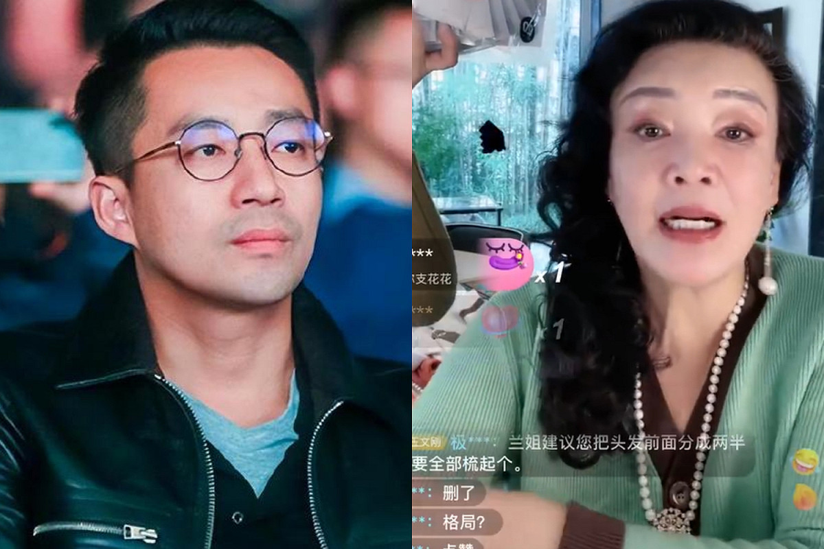 汪小菲發文想休戰，不過母親張蘭直播中聽聞消息，直接大罵兒子「你個慫蛋！」 圖：翻攝自微博