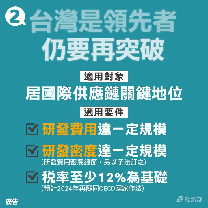 《產業創新條例》第10條之2修正草案-適用對象 圖：經濟部/提供