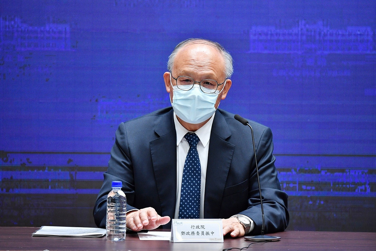 行政院政務委員鄧振中。 圖：行政院提供