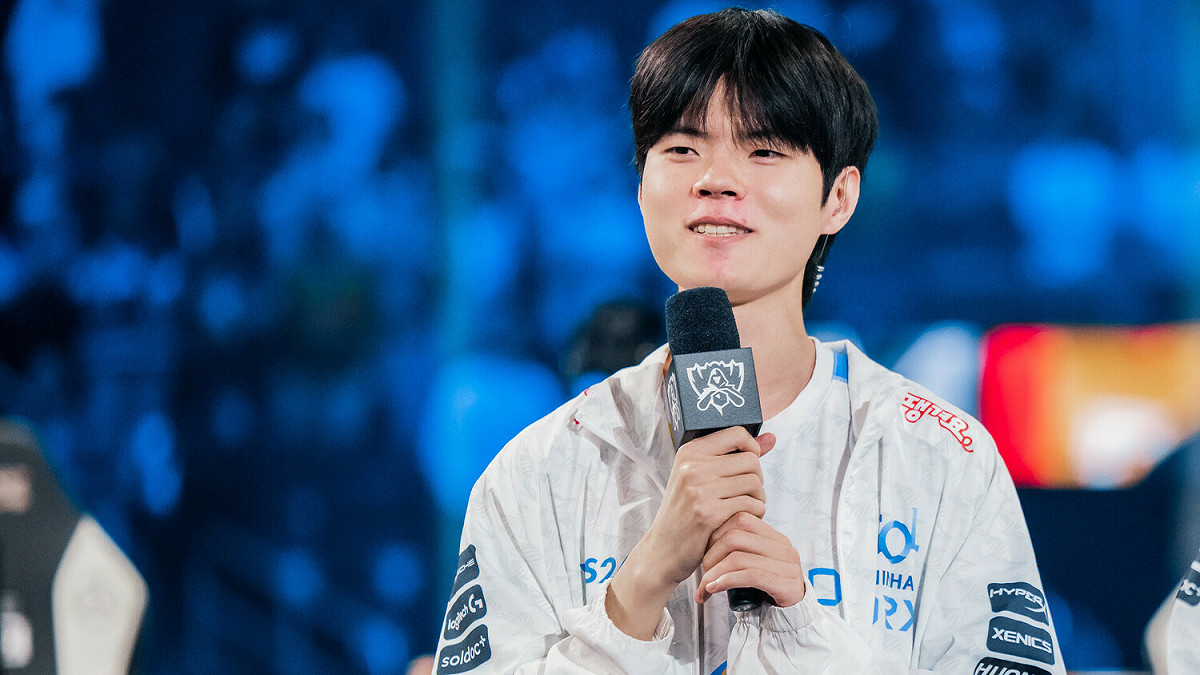 今年奪下《英雄聯盟》世界冠軍的南韓選手Deft。 圖：翻攝自Riot Games