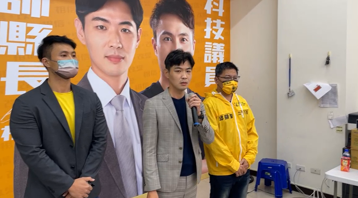 宋國鼎向支持者喊話，你們所投下的票不會浪費。 圖：宋國鼎臉書