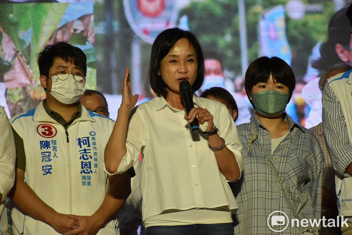 柯志恩花了四個多月打一場漂亮的選戰。 圖：孫家銘/攝
