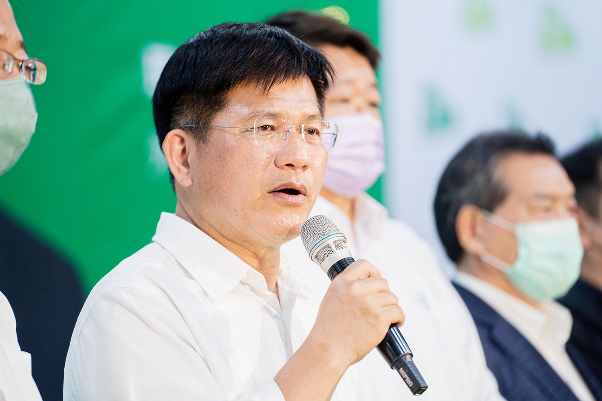 林佳龍接任總統府秘書長。 圖：林佳龍競辦／提供（資料照）