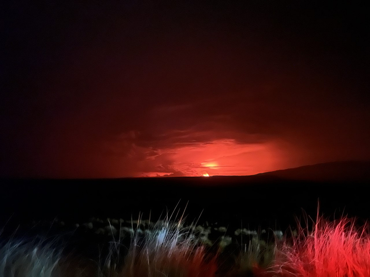 世界最大活火山「茂納洛亞」位於夏威夷。 圖：翻攝自USGS