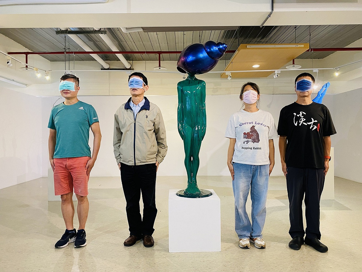 「2022藝起港動」新北市國際藝術村成果展即日起於滬水一方藝文空間5樓，展至2023年2月28日。 圖：淡水古蹟博物館提供
