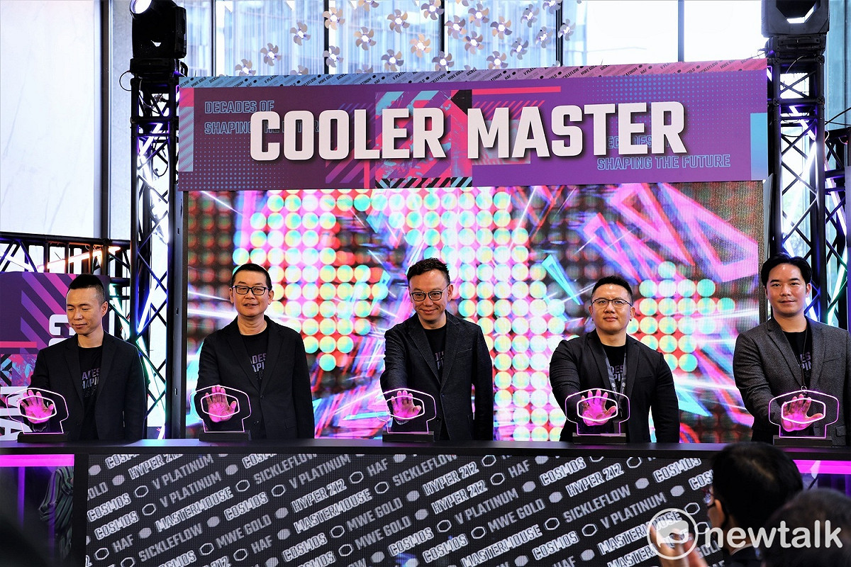 Cooler Master 今（30）日舉辦記者會慶祝30週年暨全新創客大樓落成 圖：蔡幸秀/攝