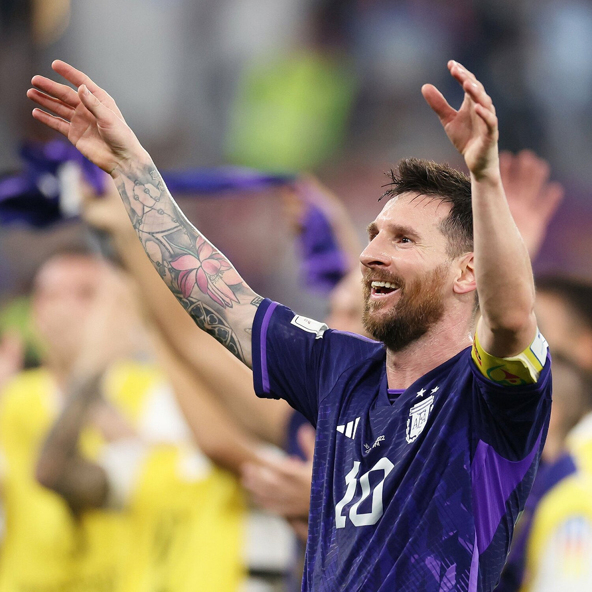 阿根廷球王梅西（Lionel Messi）。 圖：翻攝自FIFA推特（資料照）