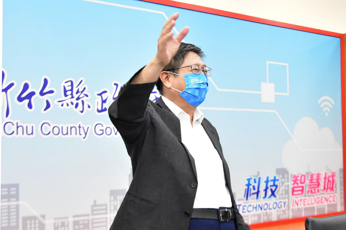 新竹縣長楊文科。 圖：擷自楊文科臉書