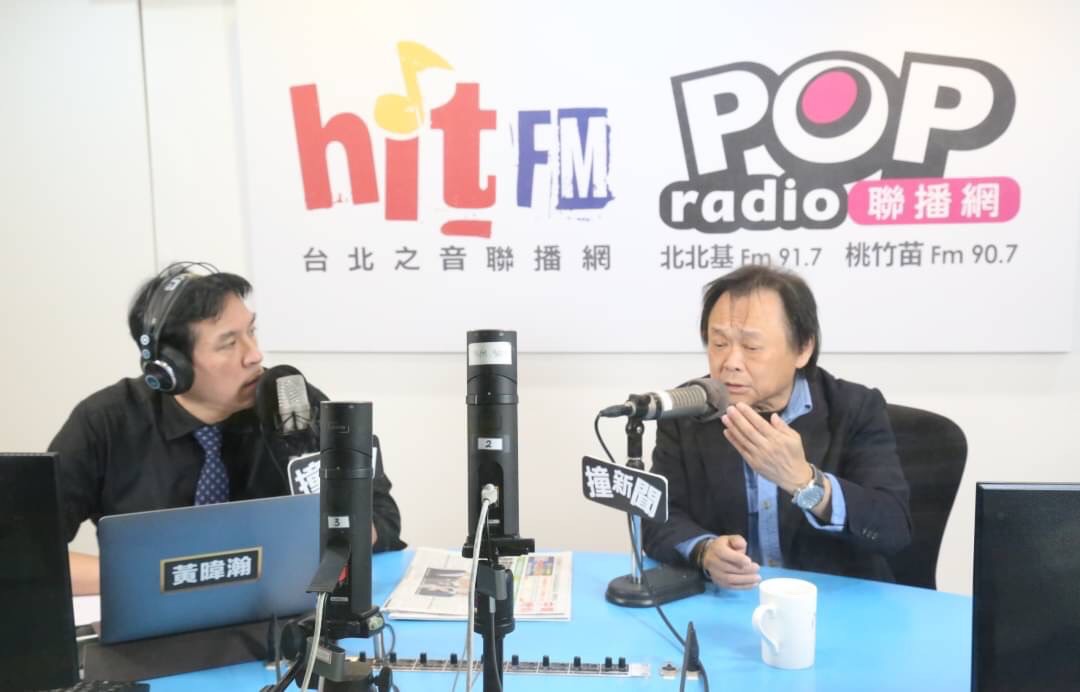 王世堅今日受邀參加黃暐瀚的網路節目撞新聞，談及民進黨九合一大選的結果不如預期。 圖：POP撞新聞提供