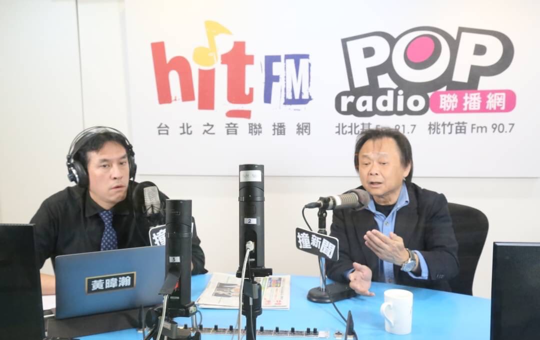 台北市議員王世堅今（2）日於節目上表示，「雖然王鴻薇很強，但吳怡農的勝算比較多」。  圖：POP撞新聞提供