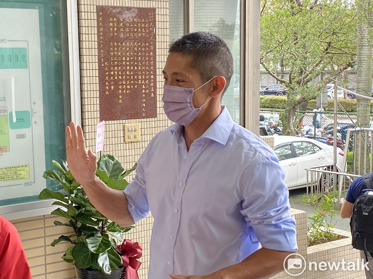 民進黨立委參選人吳怡農。 圖：周煊惠 / 攝